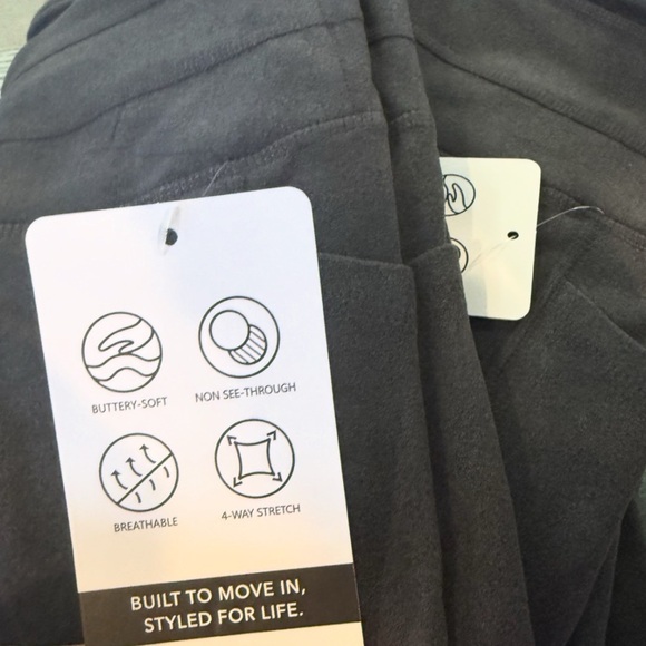 Black Thermal High Waist Leggings - Picture 3 of 4